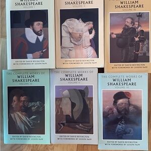 The Complete Works of William Shakespeare Collection of Books Paperback